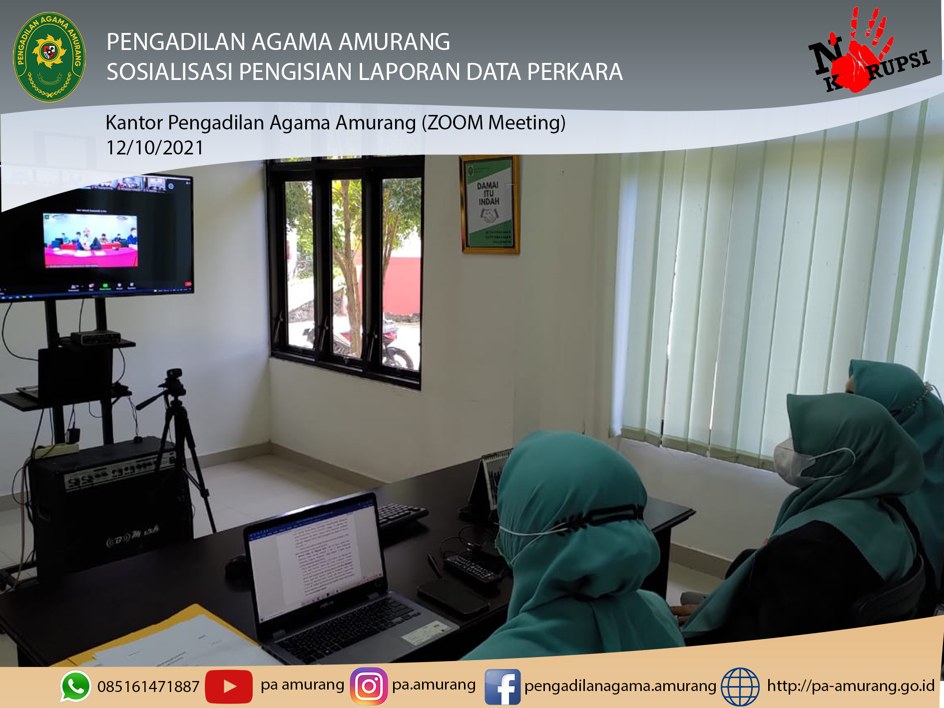 SOSIALISASI PENGISIAN LAPORAN DATA PERKARA 1