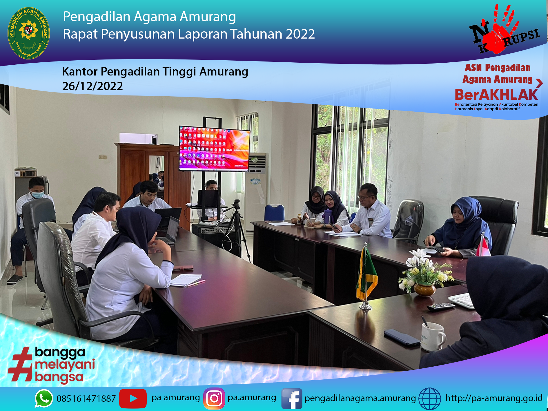 rapat penyusunan lap tahun 2022 1