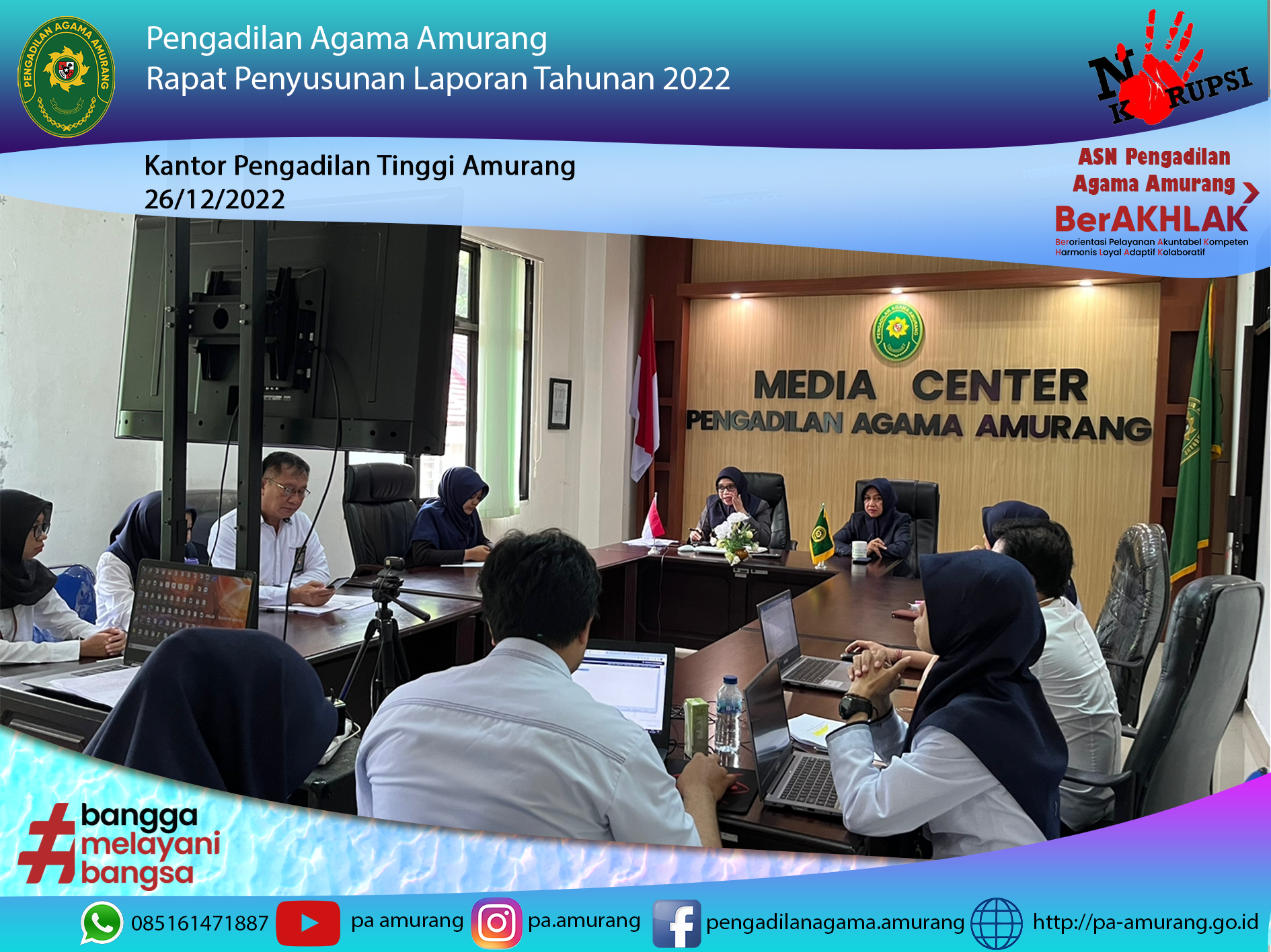 rapat penyusunan lap tahun 2022 2