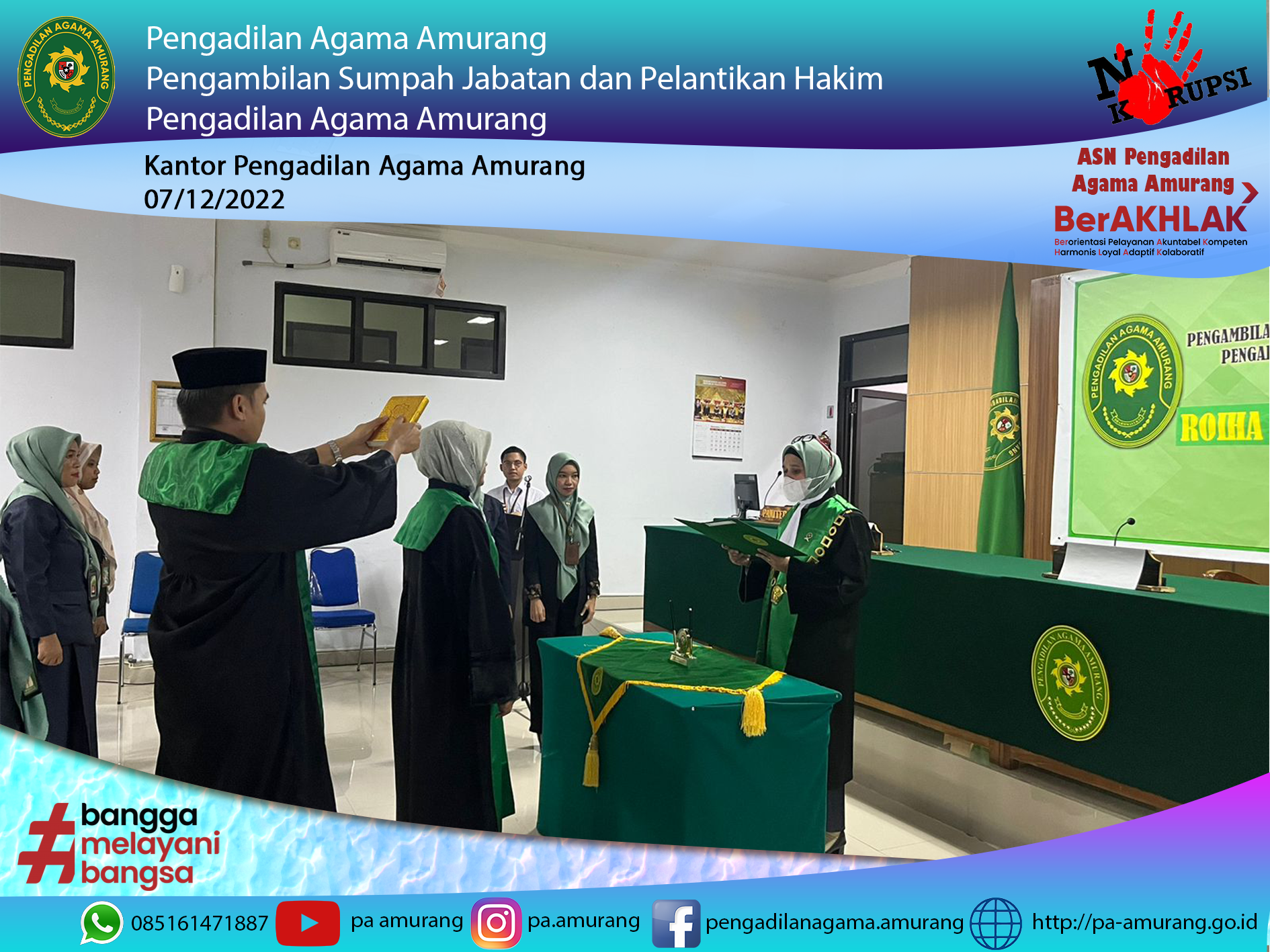sumpah jabatan hakim 1