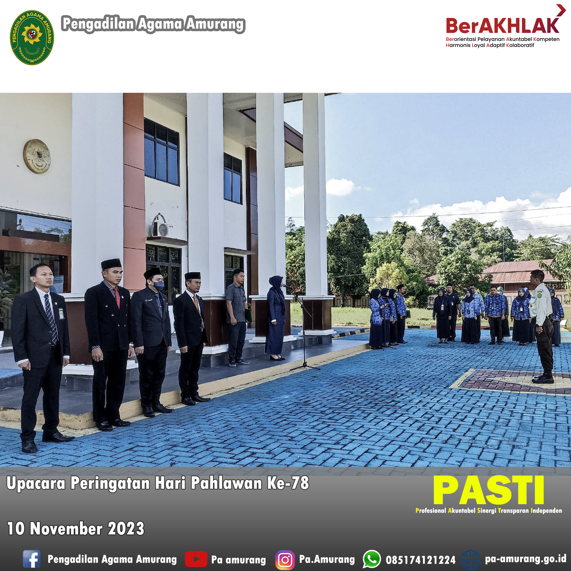 upacara hari pahlawan 78 7