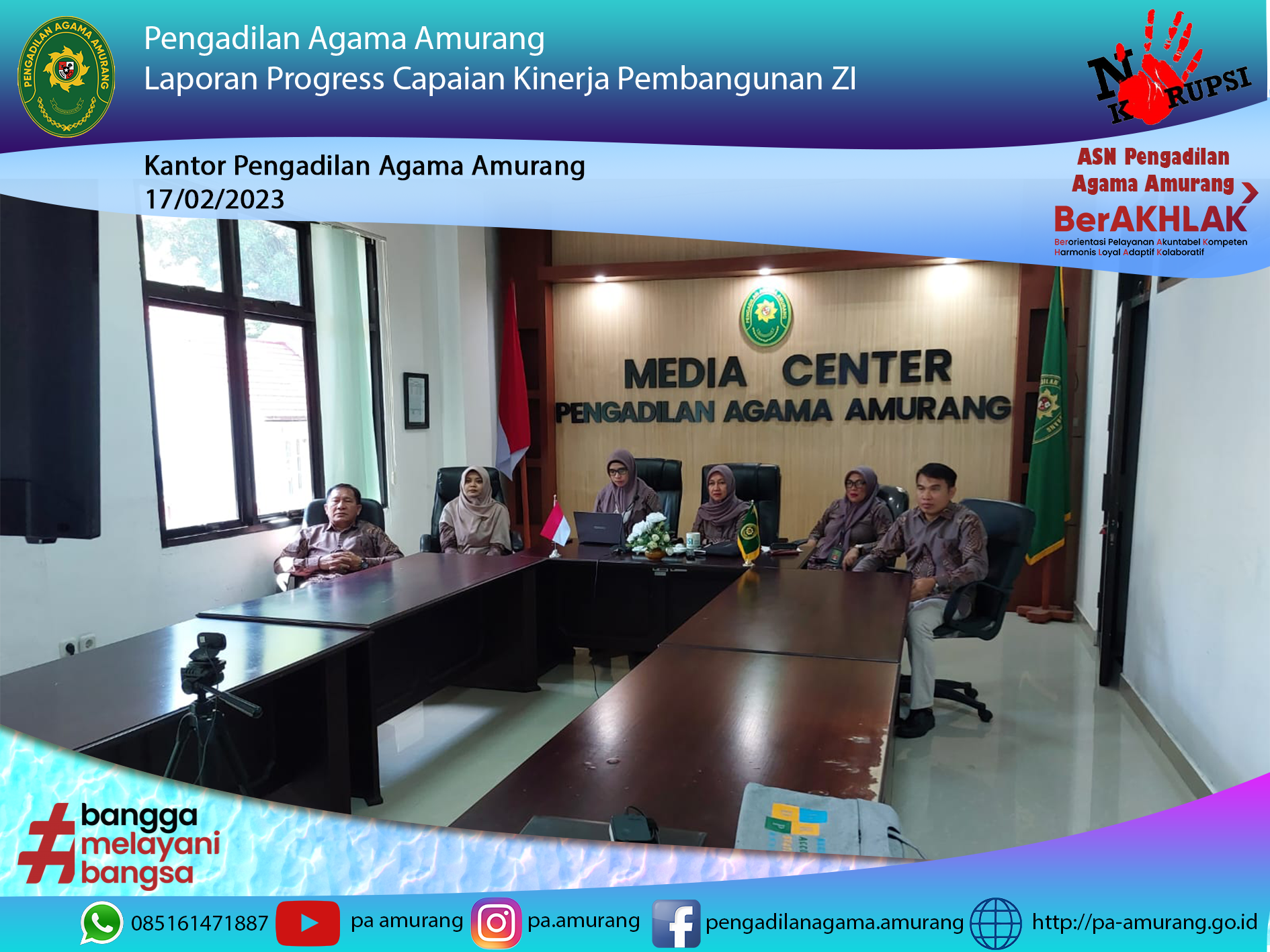 Laporan Progress Capaian Kinerja Pembangunan ZI 2