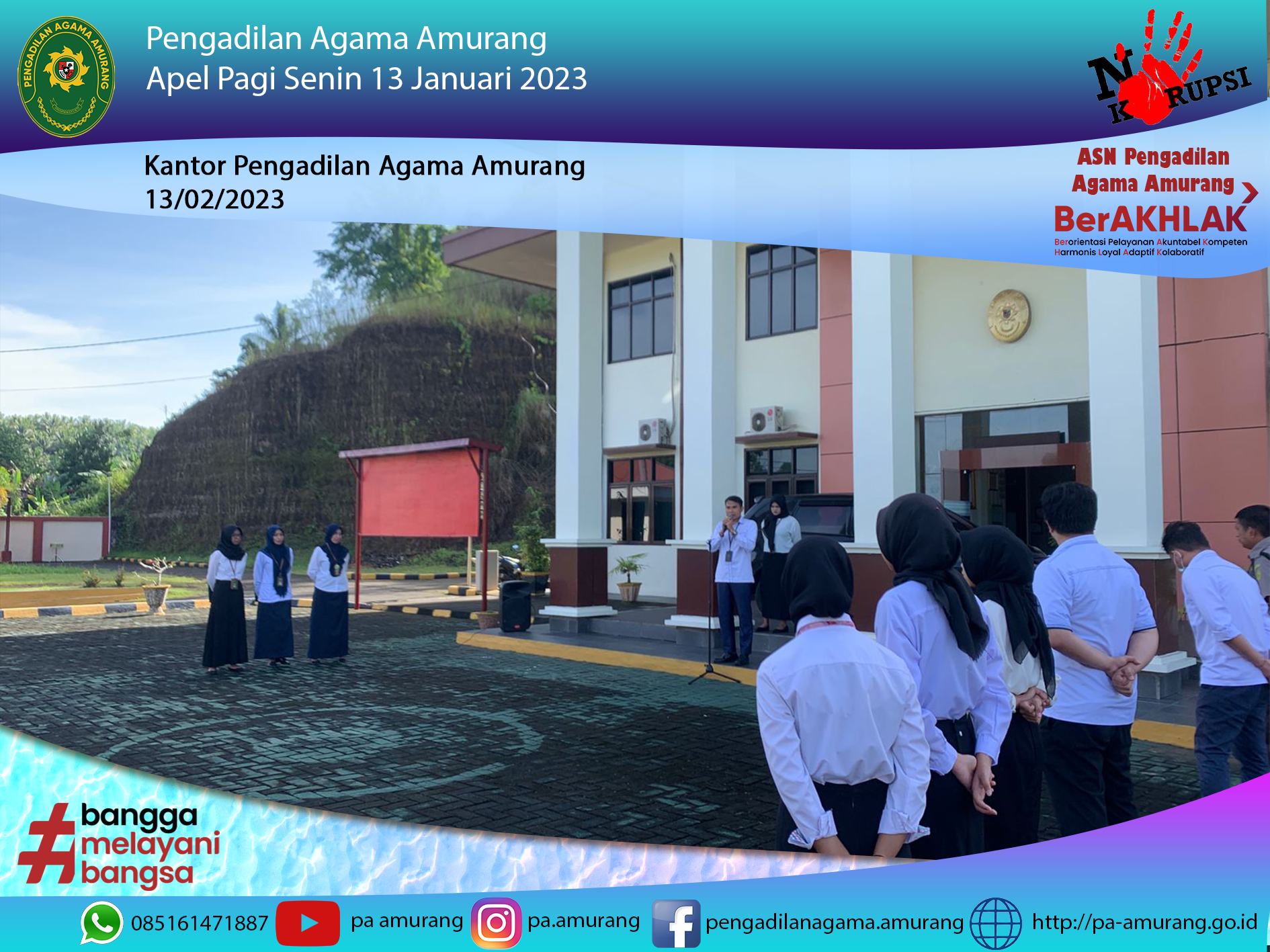 apel 13 Januari 2023