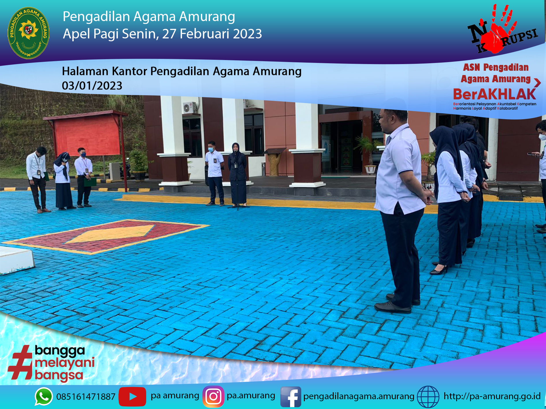 apel pagi 27 Feb 2023