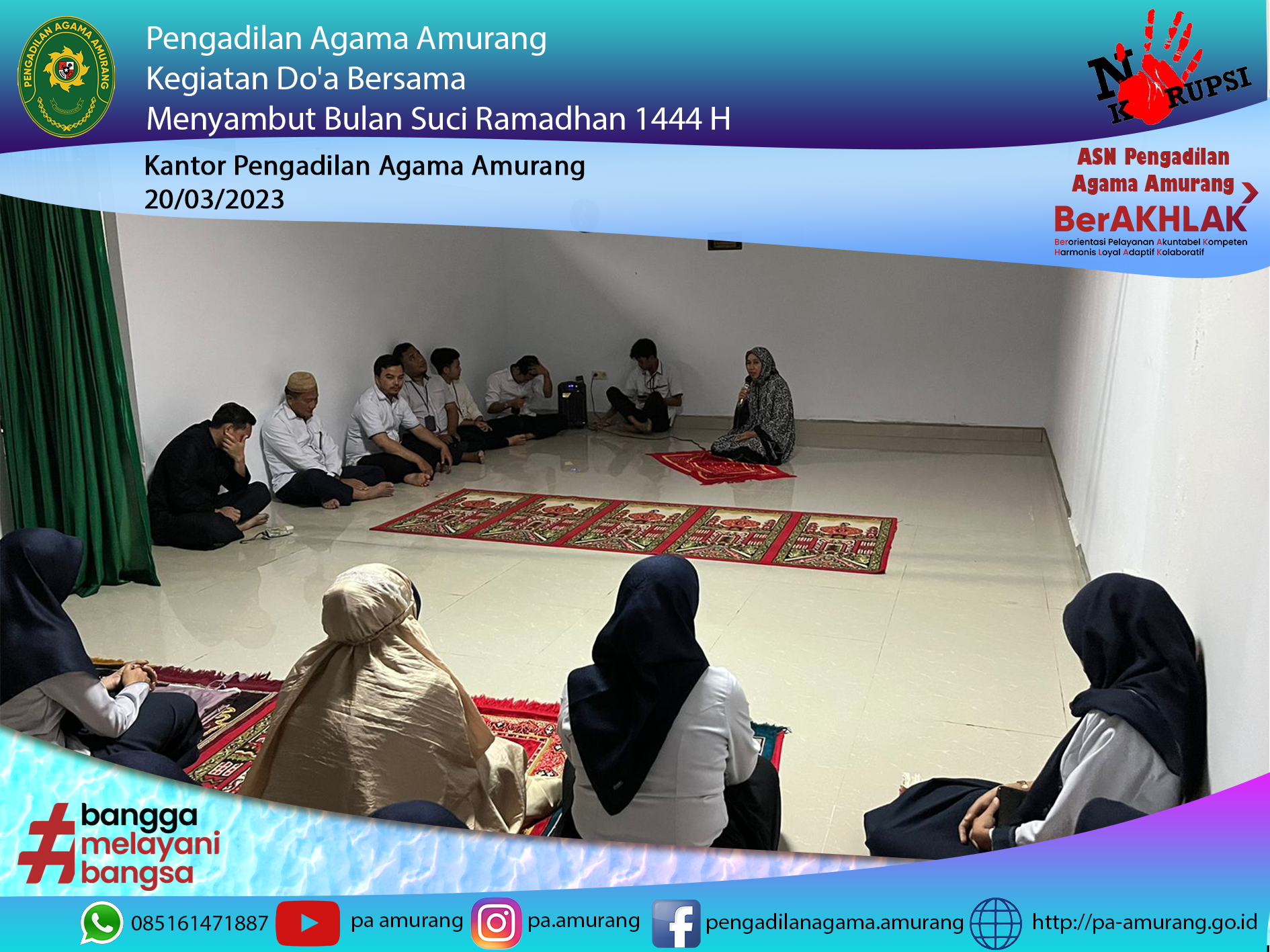 kegiatan doa ramadhan 1444H 1