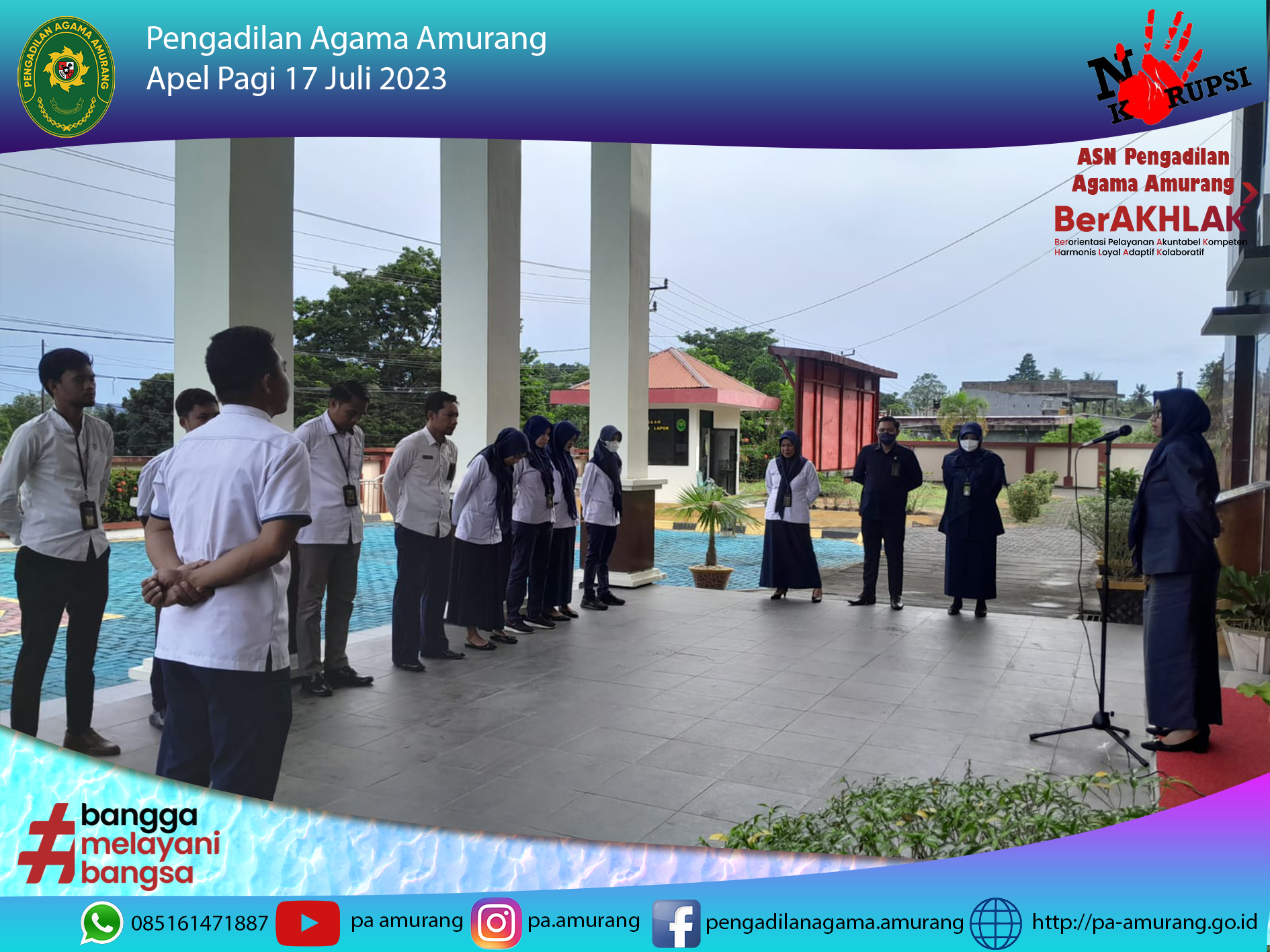 apel pagi 17 juli 2023