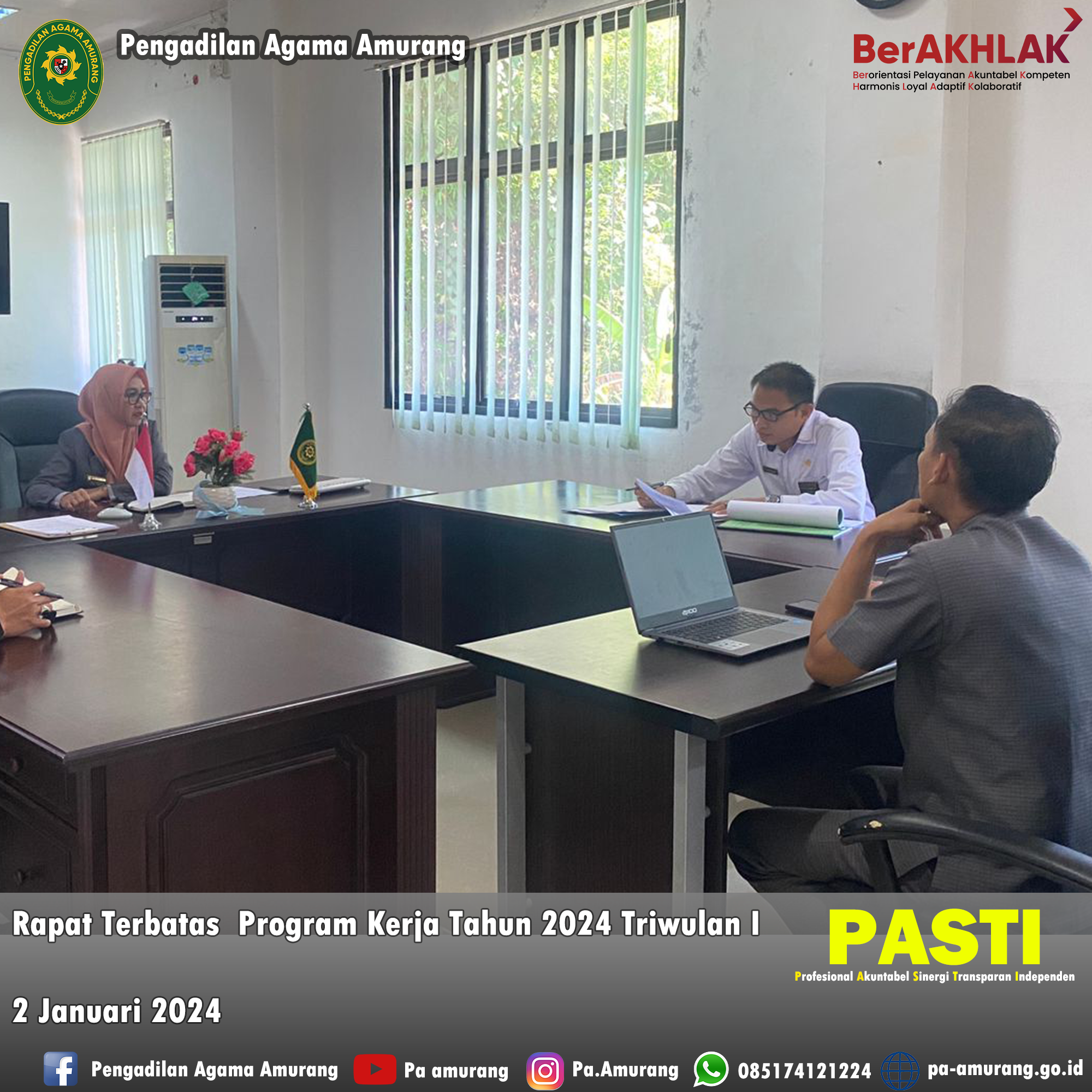 20240102 Rapat Terbatas Triwulan 1