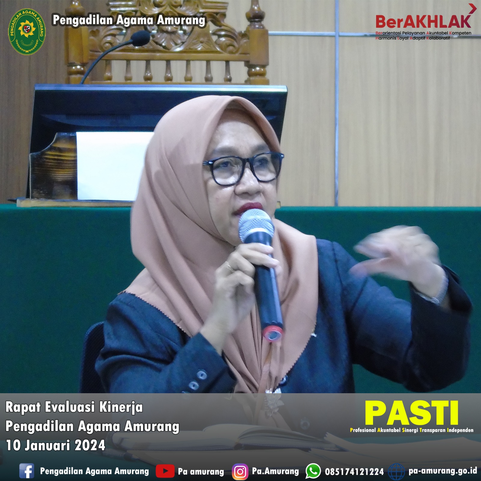 Rapat Evaluasi Kinerja Tahun 2024