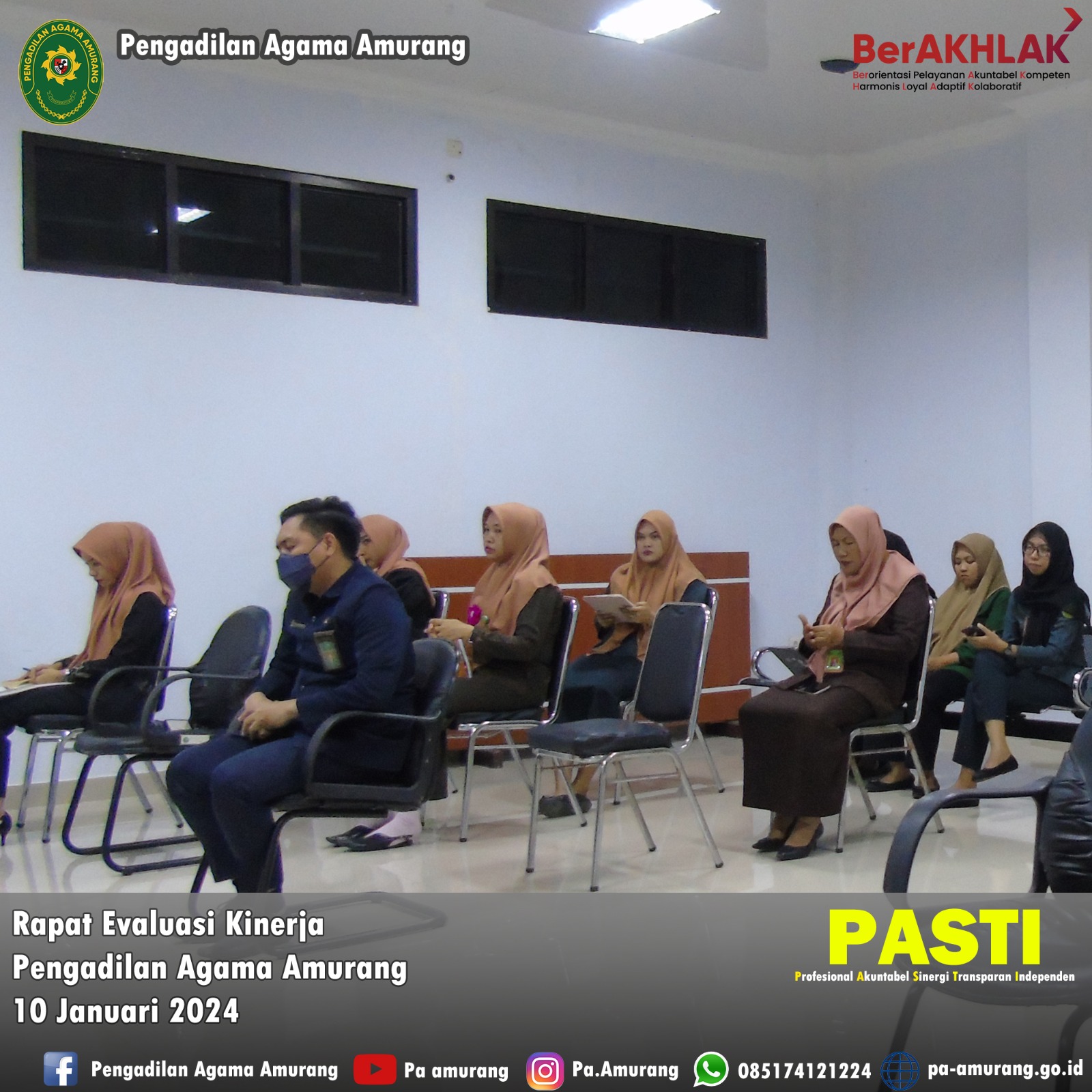 Rapat Evaluasi Kinerja Tahun 2024