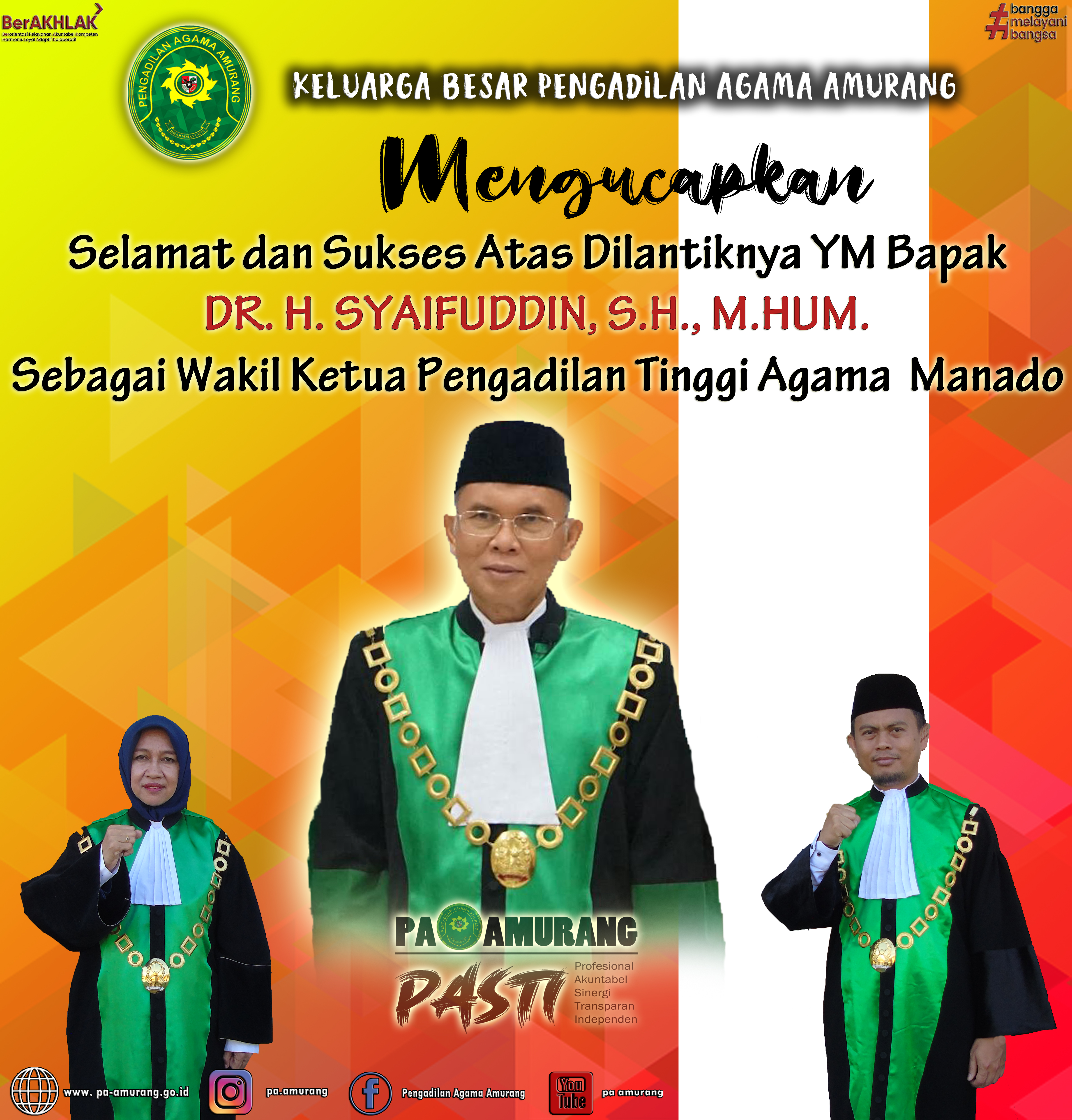 UCAPAN SELAMAT wakapta baru